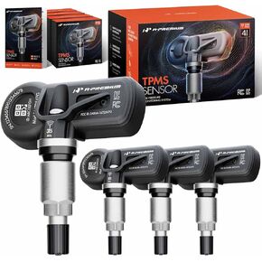 A-Premium 4PCS Pre-Programmed TPMS Sensor Tire Pressure Monitoring Sensor - Compatible with Toyota RAV4 2019-2024, Highlander 2020-2024, Tundra 2018-2023, Sienna 2021-2024, Sequoia 2018-2019 - 315MHz