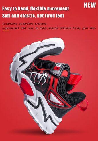 Boys' and Girls' Tennis Shoes Running Athletic Sneakers Waterproof Soft Lightweight Breathable Sneakers for Little and Big Kids in Saudi Arabia