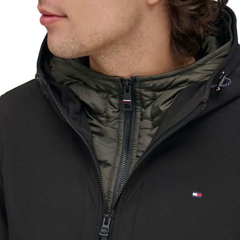Tommy Hilfiger Men's Soft Shell Active Filled Bomber Jacket in Saudi Arabia
