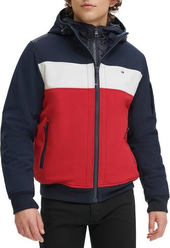 Tommy Hilfiger Men's Soft Shell Active Filled Bomber Jacket in Saudi Arabia