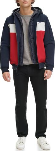 Tommy Hilfiger Men's Soft Shell Active Filled Bomber Jacket in Saudi Arabia