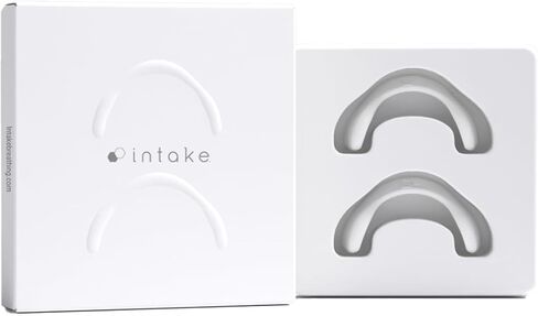Intake Breathing Extra Intake Bands (Pack of 2), Medium-Large (M2), Matte White. (Tabs NOT Included) in Kuwait