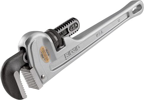 RIDGID 31105 موديل 824 مفتاح ربط أنابيب ألومنيوم مستقيم، مفتاح سباكة 24 بوصة، رمادي in Saudi Arabia