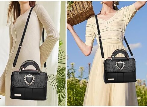 Small Purses for Women,Mini Satchel Crossbody Bag,Women's Elegant Top-Handle Handbags in Saudi Arabia