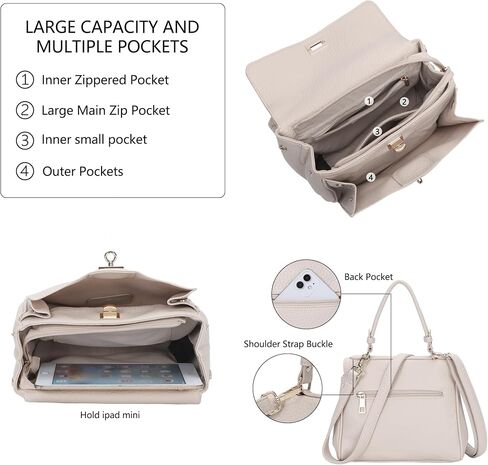 Angel Kiss Small Top Handle Satchel Purses and Handbags for Women Soft Vegan Leather Tote Shoulder Bag in Saudi Arabia