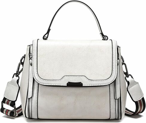 حقائب يد جلدية شمع IMEATU للنساء ، حزام الكتف القابل للإزالة in Kuwait