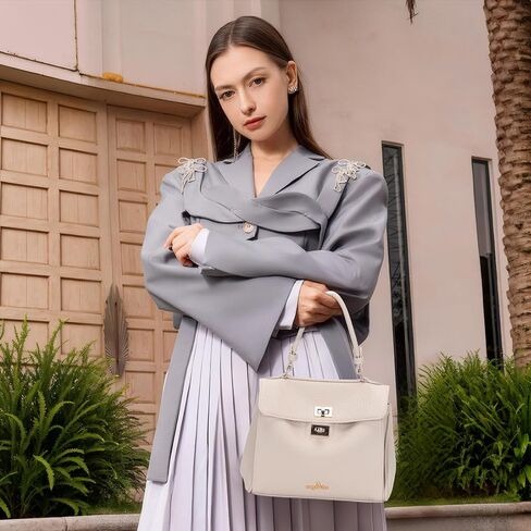 Angel Kiss Small Top Handle Satchel Purses and Handbags for Women Soft Vegan Leather Tote Shoulder Bag in Saudi Arabia