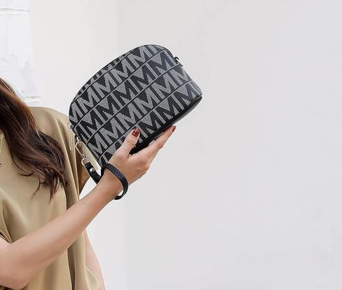 MKF Collection Tote Bag for Women, Shoulder Handbag & Wristlet Pouch Purse Top Handle Vegan Leather 4Pcs Set Pocketbook in Kuwait