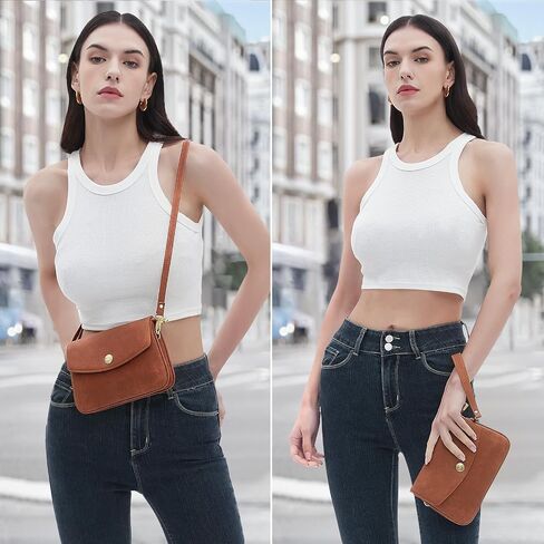 Peacocktion Crossbody Bag for Women Trendy Small PU Leather Cross Body Purse Shoulder Wristlet for Travel in Kuwait
