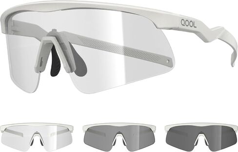 QOOLTIME Z87 Cycling Sports Sunglasses Men Women Youth, Pickleball Running Baseball in Kuwait
