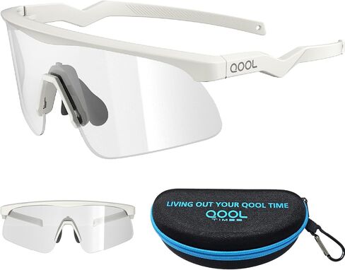 QOOLTIME Z87 Cycling Sports Sunglasses Men Women Youth, Pickleball Running Baseball in Kuwait
