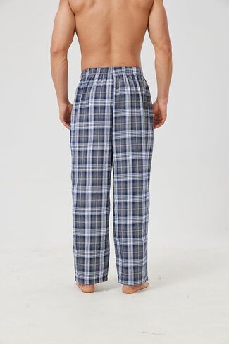 رجال PJ Pajama Pants مرنة Wasit Lounge Sleep Pants 2 Pack in Saudi Arabia
