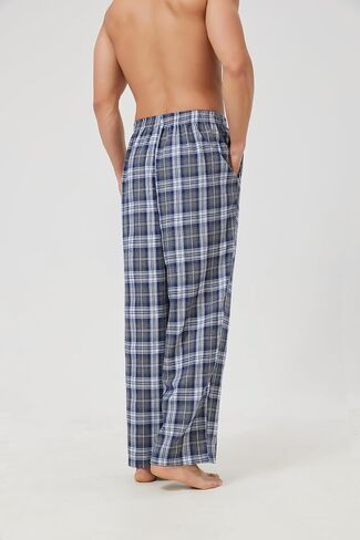 رجال PJ Pajama Pants مرنة Wasit Lounge Sleep Pants 2 Pack in Saudi Arabia