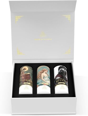 King of Sparta معطر الهواء المعلق للرجال ، فقط الزيوت العطرية الطبيعية - ناشر هواء السيارات الفاخرة بواسطة House of Olympus - مصنوعة في الولايات المتحدة الأمريكية in Saudi Arabia