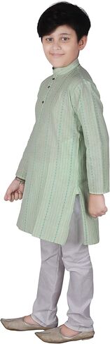 Kid's Indian Traditional Cotton Kurta Sets For Boys | Pack Of 1 (S-145) in Saudi Arabia