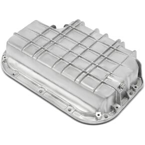A-Premium Lower Engine Oil Pan Sump with Drain Plug Compatible with Mercedes-Benz C280 CLK320 CLK430 E320 E430 ML320 ML430 S430 S500 SL500 CL500