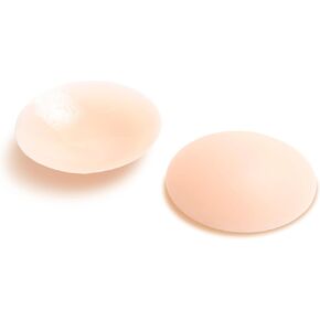Bare It All Ultra-thin, Adhesive, And Reusable Round Silicone Nipple Covers for Women - Medium & Plus Sizes
