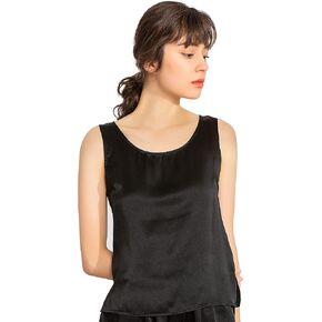 LEPTON 100% Mulberry Silk Camisoles for Women Tank Tops Ladies