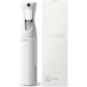 Flairosol-زجاجة رذاذ Mist Fine Mist الأصلية والمستمرة ، Mrending Marvel للشعر والجلد والمنزل ورعاية الحيوانات الأليفة وأكثر من ذلك ، قابلة لإعادة التعبئة ، 10.1 أوقية/300 مل (طباعة زجاجة صافية)