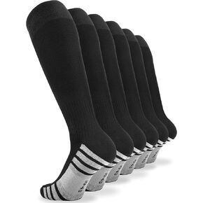 Sea Zaela Soccer Softball Baseball Socks Multi-Sport Knee High Socks For Kids Youth Adult Men and Women