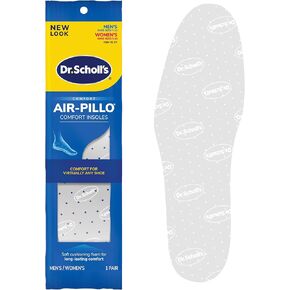 Dr. Scholl's AIR-PILLO Insoles // Ultra-Soft Cushioning and Lasting Comfort with Two Layers of Foam that Fit in Any Shoe - One pair