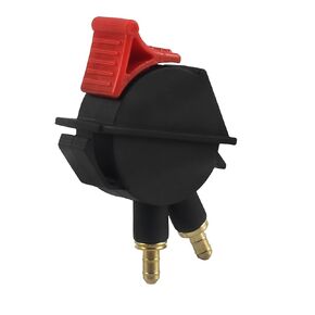 High Pressure Red Seat Height Adjust Air Valve Rocker Switch Control Compatible with International American Truck National 195 Series Seat Replaces SK165305 SK146701 2586418C91 229697-01