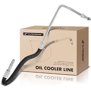 A-Premium Automatic Transmission Oil Cooler Line Hose Assembly Compatible with Ford Edge 2012-2014 & Lincoln MKX 2012-2015