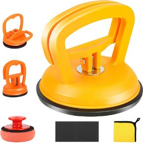 6 PCS Car Dent Puller, Dent Puller Kit Dent Remover Tool for Car, Suction Cup Dent Puller Dent Remover Tool for Car Dent Repair, Glass, Screen, Tiles & Objects Moving