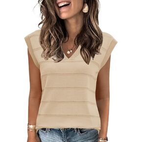 akewei سترة سترة النساء بلا أكمام محبوب الخامس غطاء رأس الأكمام قمم السحب تغطية 2025 الصيف أزياء السببية العصرية in Kuwait