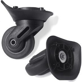 Replacement Luggage Wheels Repair Suitcase Bag Parts Spinner Wheels Casters 2 pcs