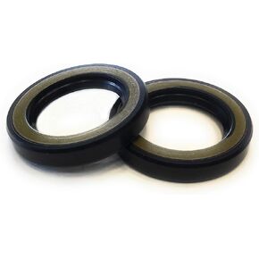 REPLACEMENTKITS.COM Brand Water Pump Oil Seals 2 pc Set Compatible with Yamaha Outboards Replaces 93101-28M16-00, 93101-28018 & 93101-028019