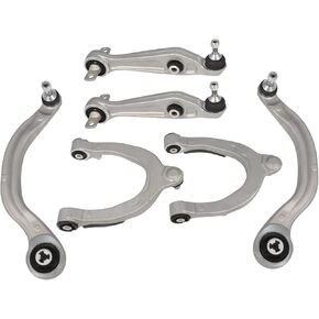 6Pcs Front Upper Lower Control Arms Kit with Ball Joints Compatible with Model 3 2017-2023 Control Arm Kit 104432100G 104435600C
