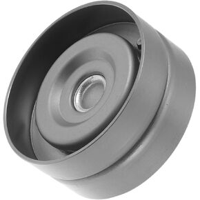 Drive Belt Idler Pulley for Ford for Ranger 2011-2020 Serpentine Tensioner Pulley Idler No.BK3Q6C3AAAB/U20215930/532091010 Steel Silver Tone 1 Pcs
