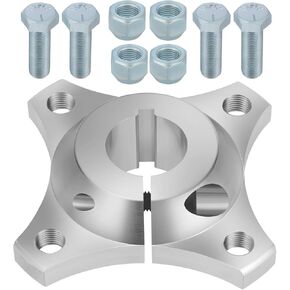 JAVIK 1-1/4" Bore Rear Live Axle Aluminum Wheel Hub Compatible with Go Kart Off Road Cart Wagon Buggy