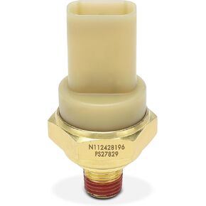 A-Premium Turbo Boost Sensor [3 Pins] Compatible with Advance Mixer & American LaFrance ALF Eagle & Freightliner Argosy & Neoplan Advanced DSN & Peterbilt 378 & Western Star 4900EX & Sterling Truck