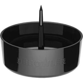 Original Debowler Debris Catcher Ashtray & Bowl Tool - Improved Version - Single (Classic Black)