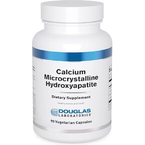 Douglas Laboratories Calcium Microcrystalline Hydroxyapatite - Teeth & Bone Health Support* - with Calcium & Phosphorus Micronutrients - Dietary Supplements - 90 Tablets