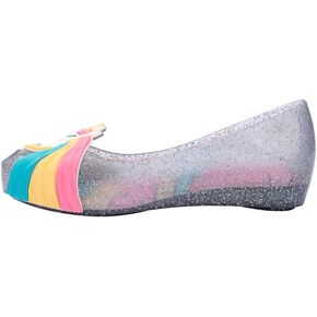 mini melissa Girl's Ultragirl Unicorn Ballet Flat
