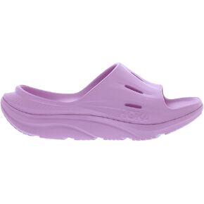 HOKA Ora Recovery Slide 3 Unisex Shoes Size 8, Color: Pink Twilight/Pink Twilight