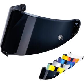 VCOROS PISTA GP RR Shield Replacement-Pista Helmet Shield Motorcycle Face Visor for CORSA-R/Pista GPR/Pista GPRR/RACE 3 (Black)
