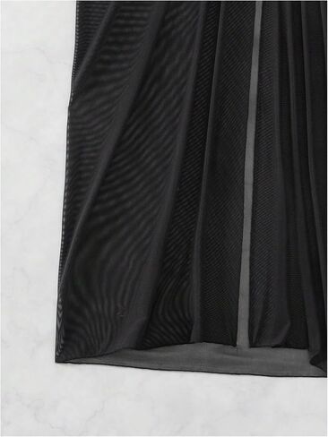 SHENHE Women's Sarong Beach Cover Ups Metal Ring Sheer High Slit Long Skirt Swimsuit Coverup in Saudi Arabia
