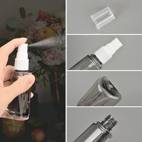 ببلوما زجاجات السفر ، حاويات إثبات التسرب لمجموعات إكسسوارات الطائرات المعتمدة من TSA للسائل مع الملصقات in Saudi Arabia