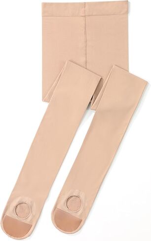 Girls' Convertible Ballet Tights, 40D Ultra Soft Professional Transition Dance Tights for Ballet in Saudi Arabia