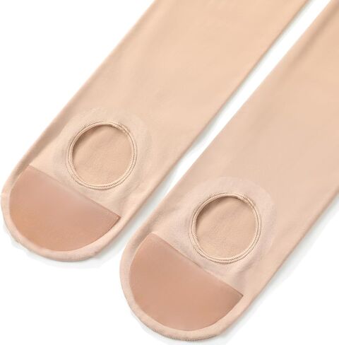 Girls' Convertible Ballet Tights, 40D Ultra Soft Professional Transition Dance Tights for Ballet in Saudi Arabia
