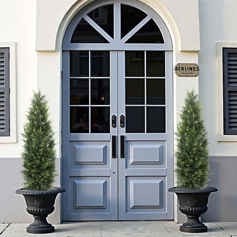 Artificial Topiary Tree 4ft Faux Topiary Plants for Front Porch Patio Indoor Outdoor Home Office Decor in Saudi Arabia