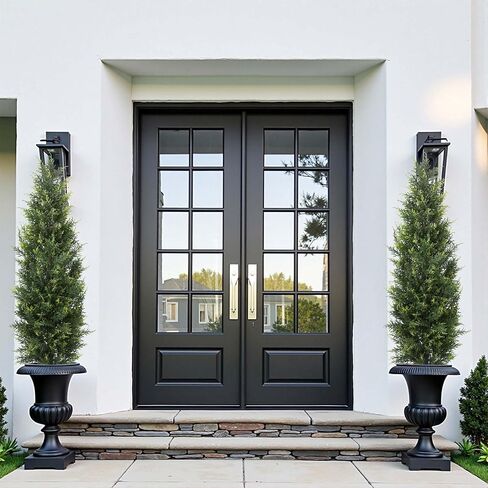 Artificial Topiary Tree 4ft Faux Topiary Plants for Front Porch Patio Indoor Outdoor Home Office Decor in Saudi Arabia