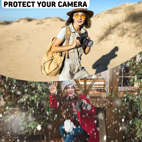 حافظة كاميرا STSEETOP لكاميرا Canon 5D Mark IV 5D IV 5D4 - غطاء حماية من السيليكون لكاميرات DSLR، قفص قابل للفصل، مقاوم للصدمات، مقاوم للغبار (أسود) in Kuwait