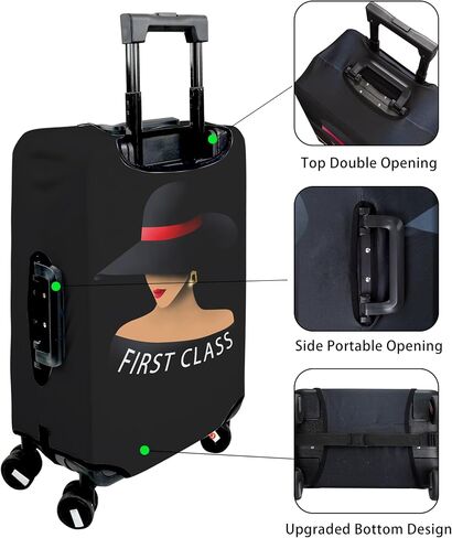 Luggage Cover Approved Travel Suitcase Protector Fashion Queen Elastic Washable Unique Themed Suitcase Covers for 29-32 Inch Luggage(XL) in Saudi Arabia