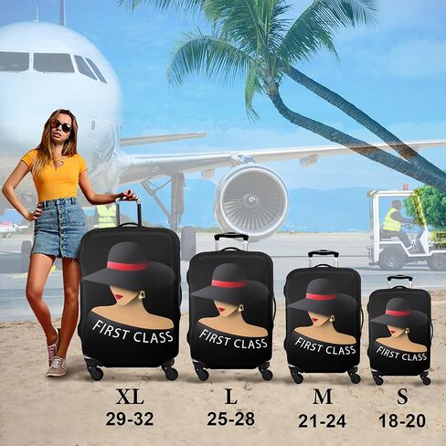 Luggage Cover Approved Travel Suitcase Protector Fashion Queen Elastic Washable Unique Themed Suitcase Covers for 29-32 Inch Luggage(XL) in Saudi Arabia