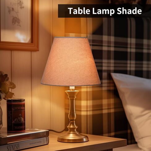 Small Lamp Shades Round Metal Lampshade Etched Hollow Forest Pattern Lampshade Size 5" x 9" X 7" Fitts Table Lamp Wall Lamp Black Exterior With Gold Interior Set of 2 in Kuwait